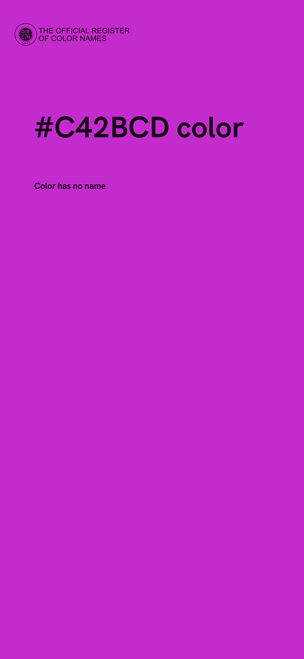 #C42BCD color image
