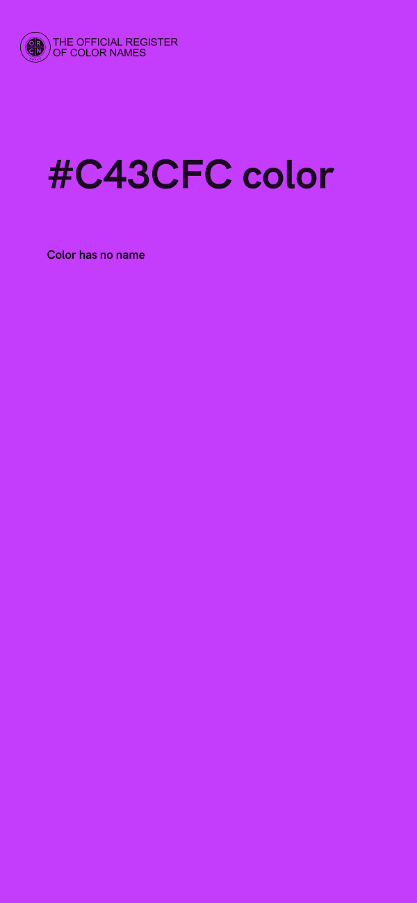 #C43CFC color image