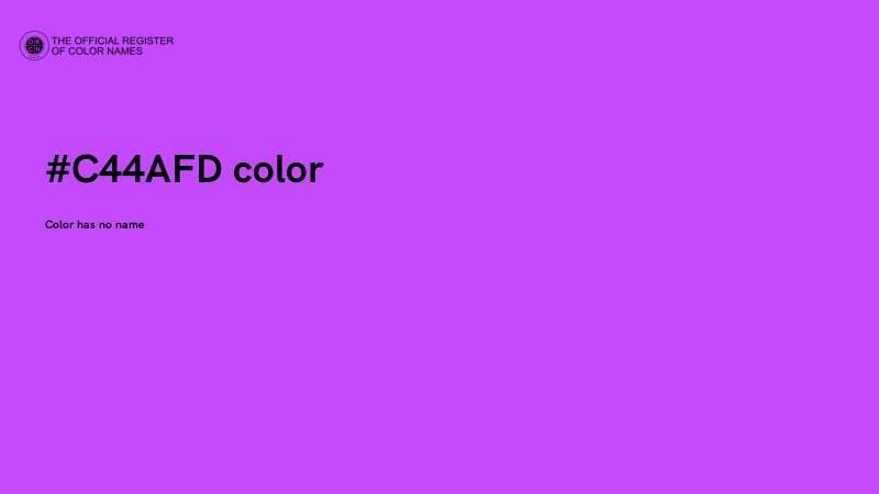 #C44AFD color image