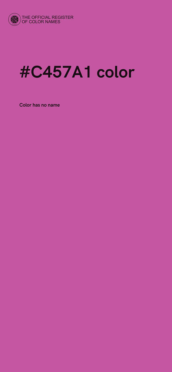 #C457A1 color image