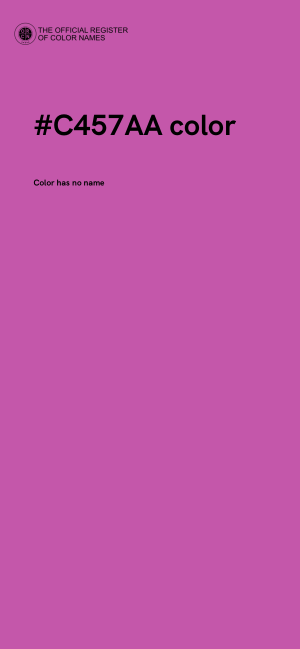 #C457AA color image