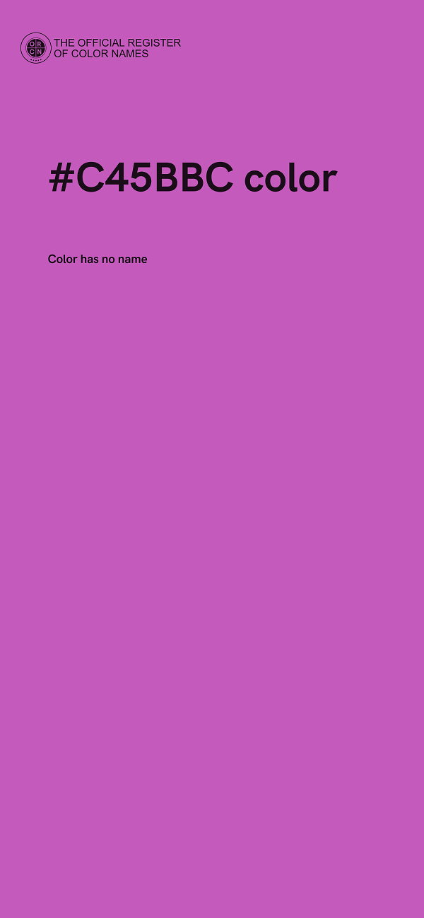 #C45BBC color image