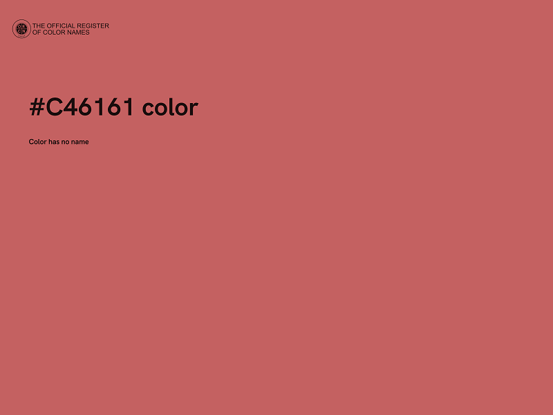 #C46161 color image