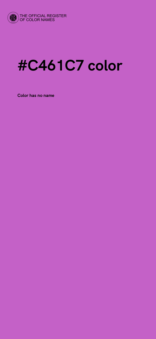#C461C7 color image