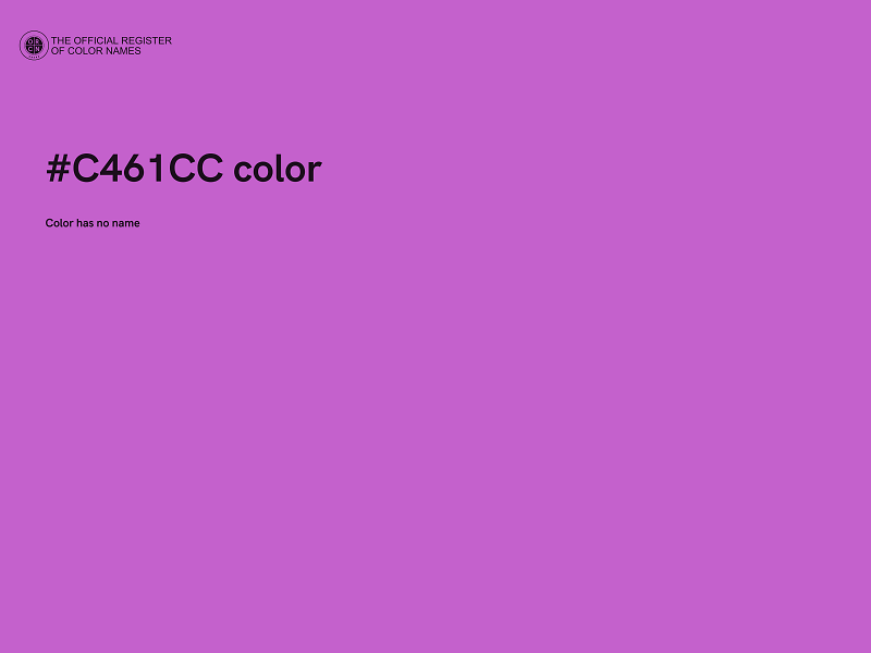 #C461CC color image