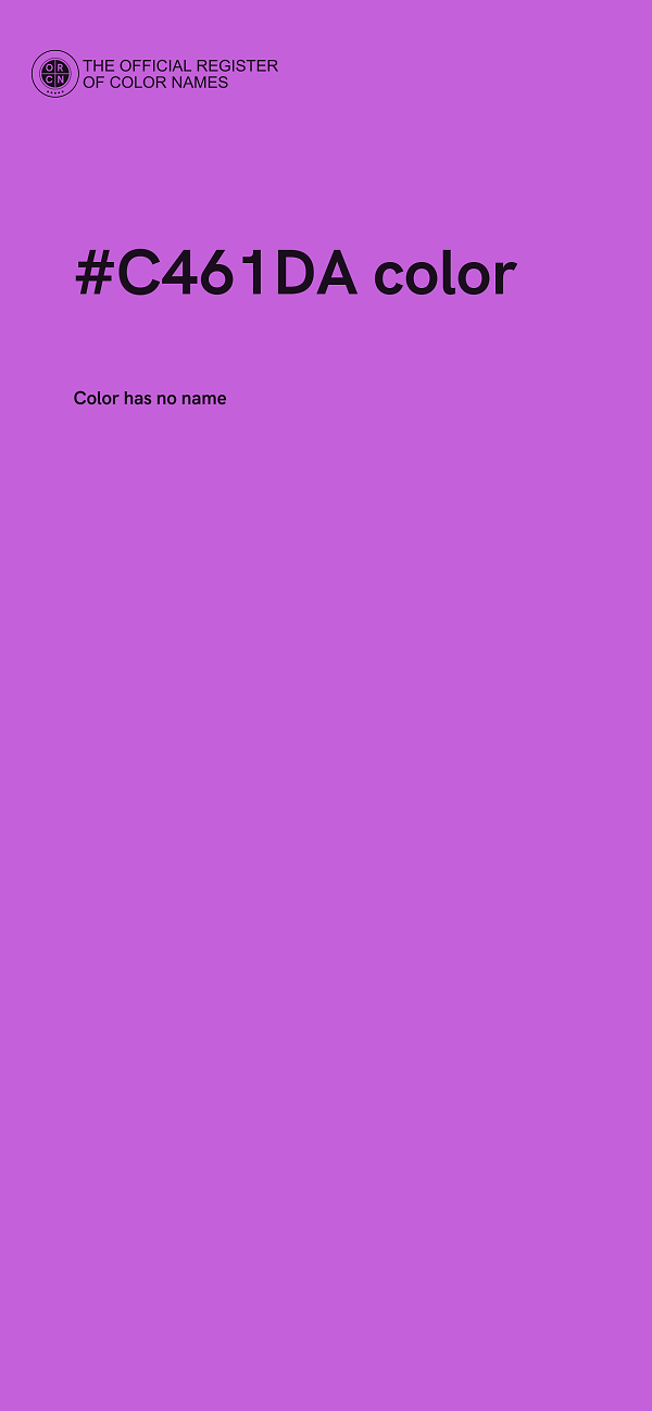 #C461DA color image