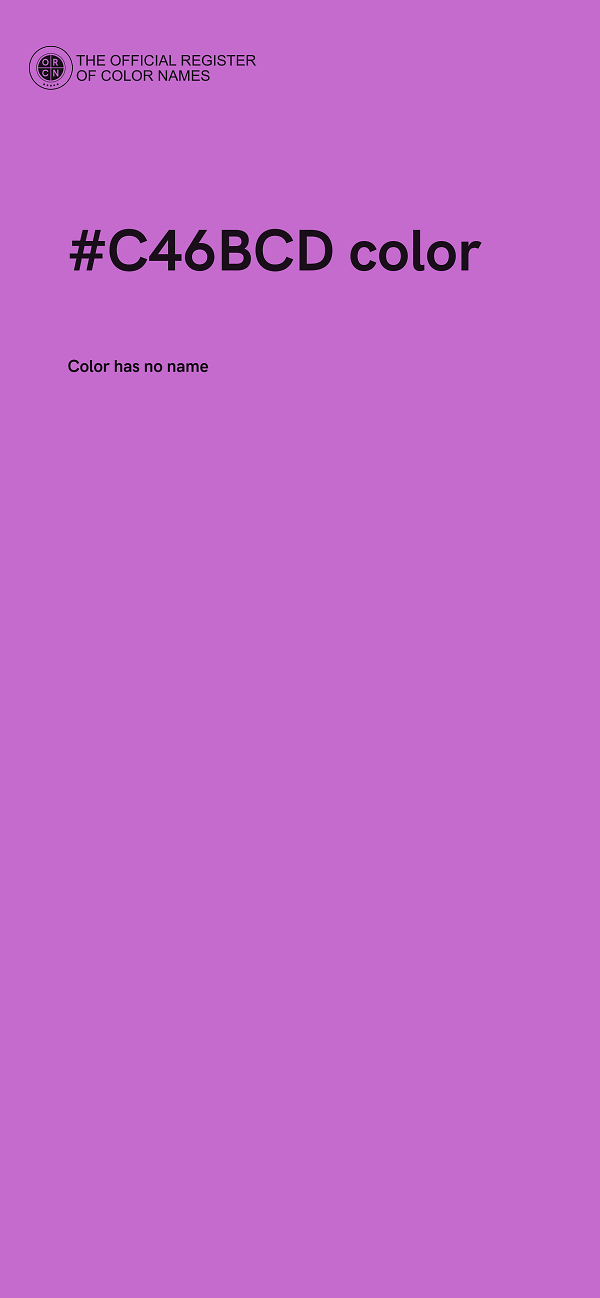 #C46BCD color image