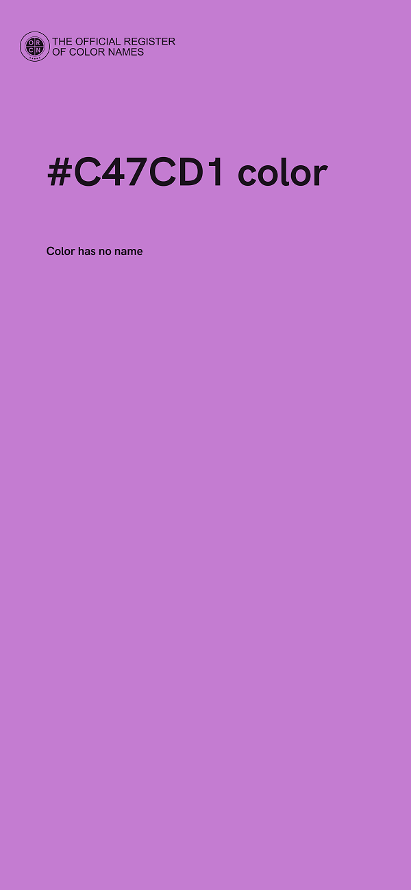 #C47CD1 color image