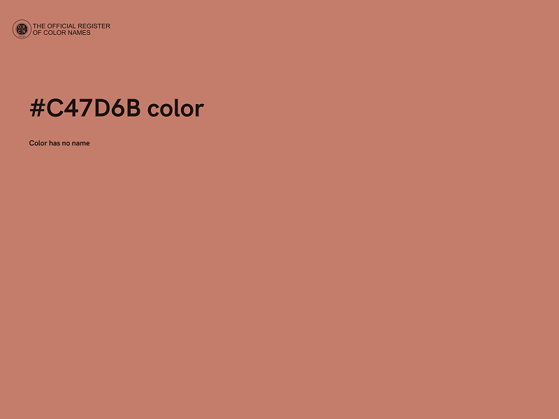 #C47D6B color image