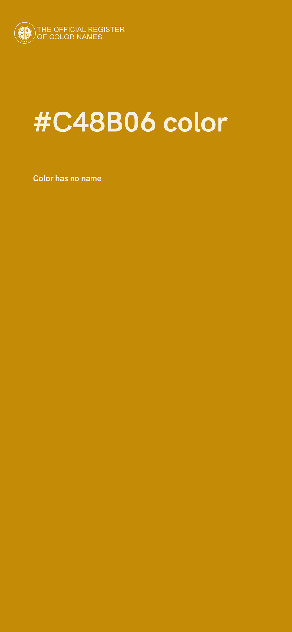 #C48B06 color image