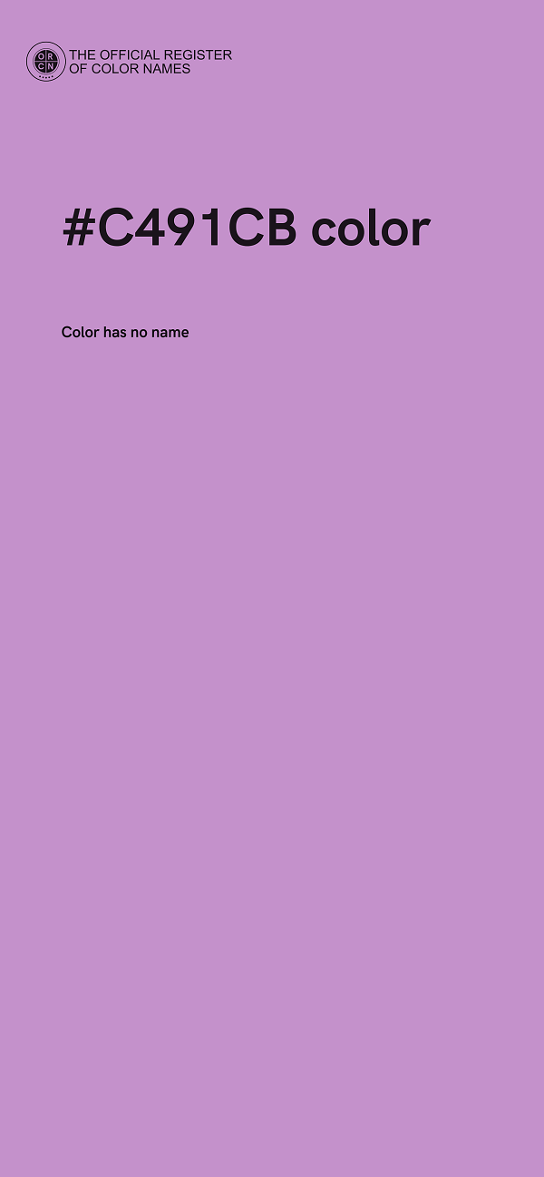 #C491CB color image