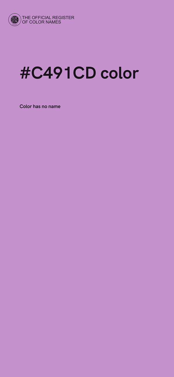 #C491CD color image