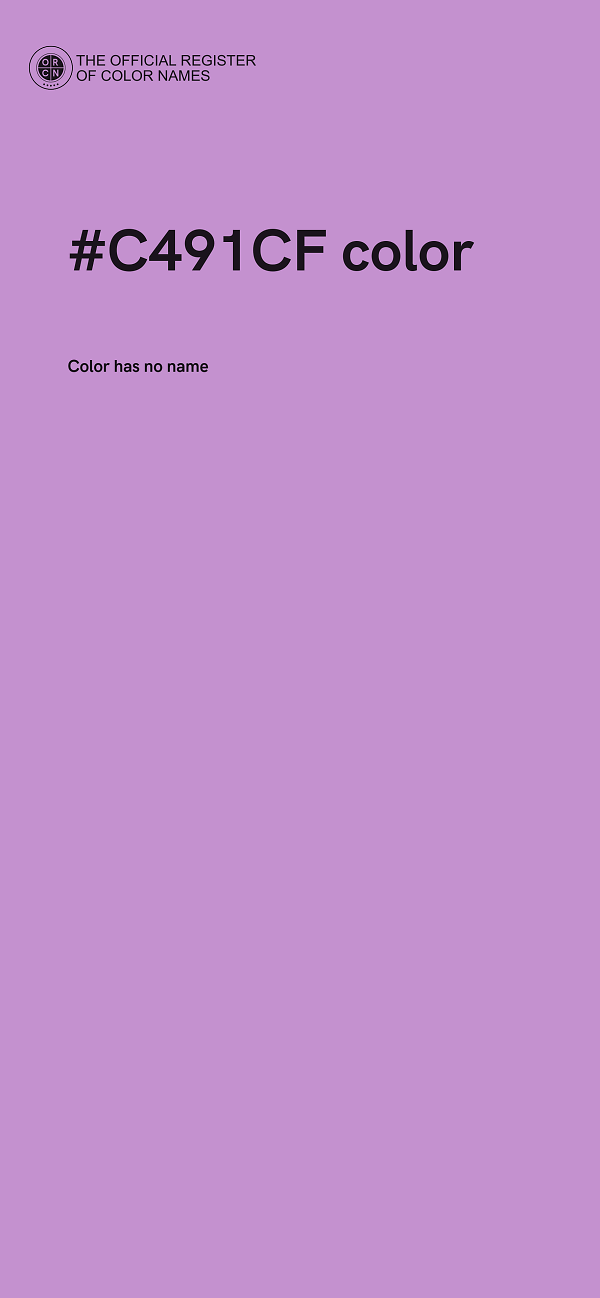 #C491CF color image