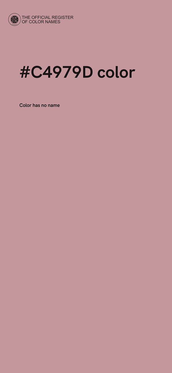 #C4979D color image