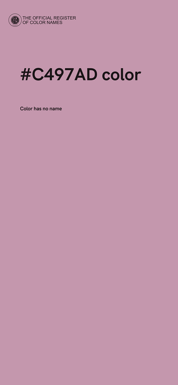 #C497AD color image