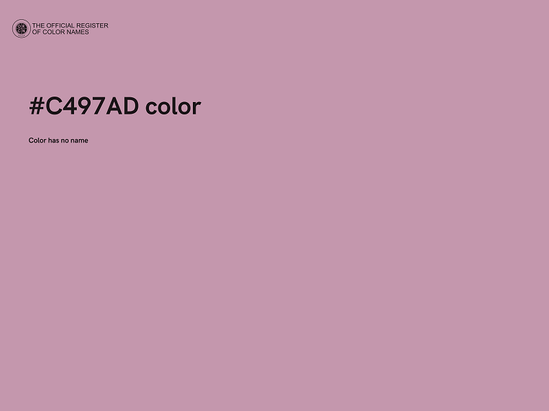 #C497AD color image