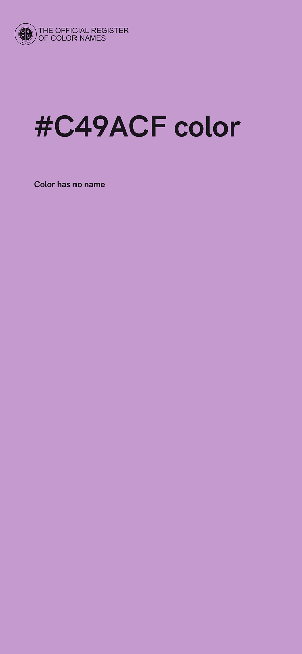 #C49ACF color image