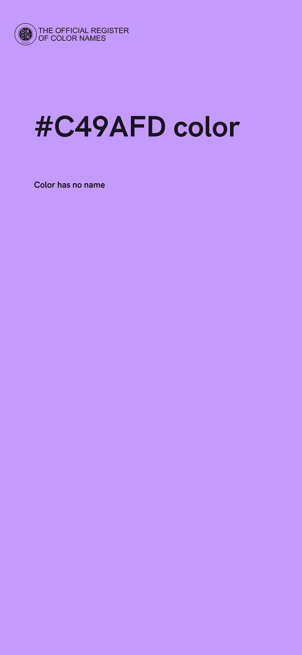 #C49AFD color image