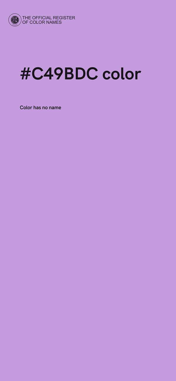 #C49BDC color image