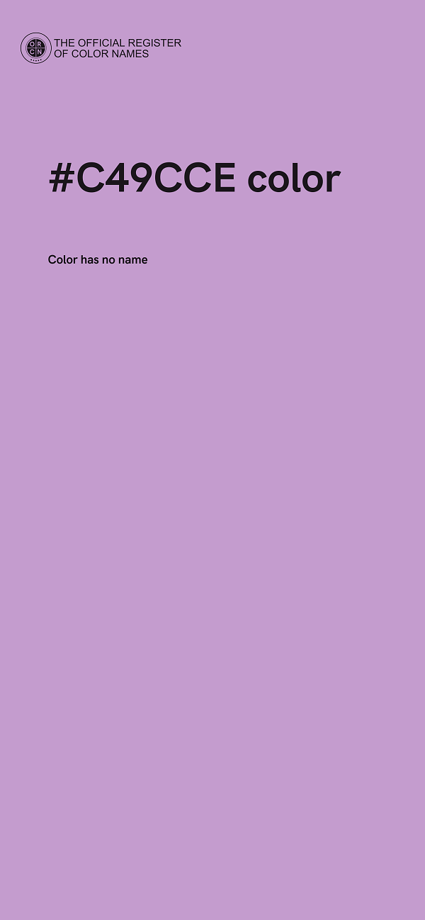 #C49CCE color image
