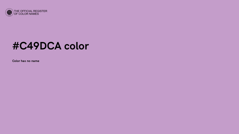 #C49DCA color image