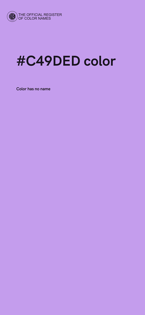 #C49DED color image