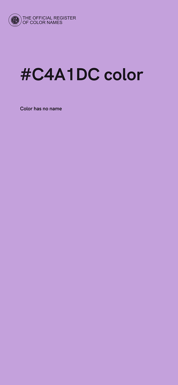 #C4A1DC color image