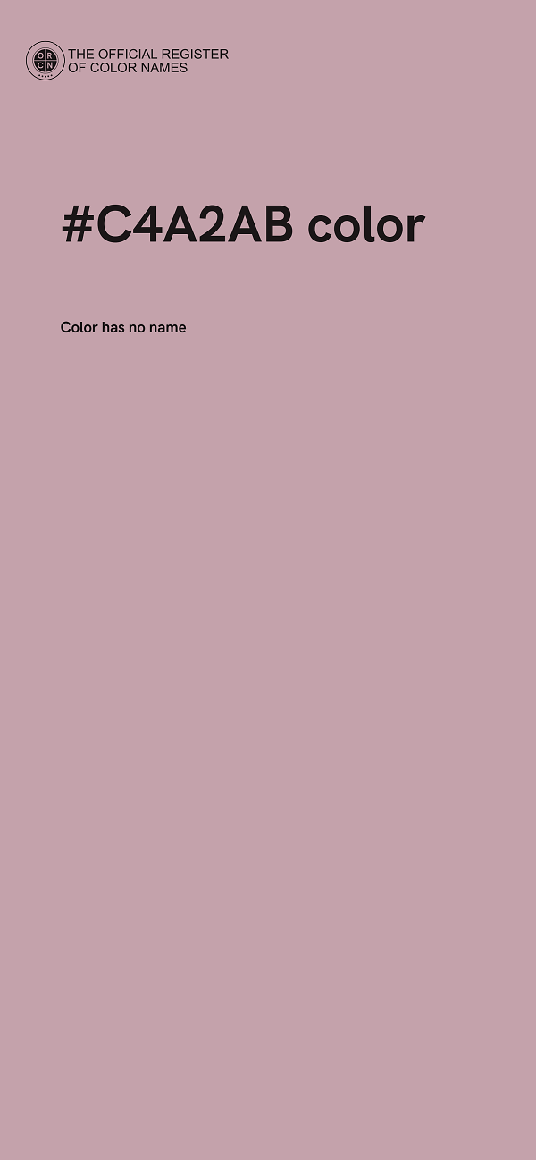 #C4A2AB color image