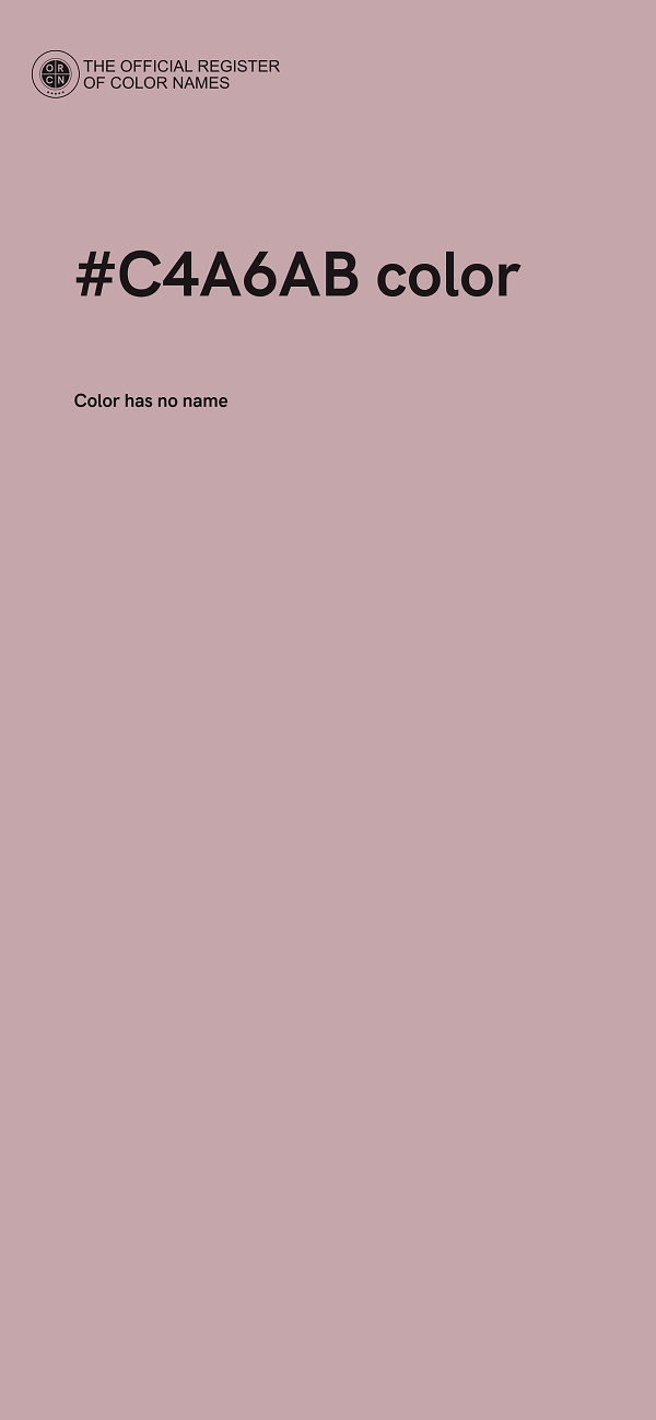 #C4A6AB color image