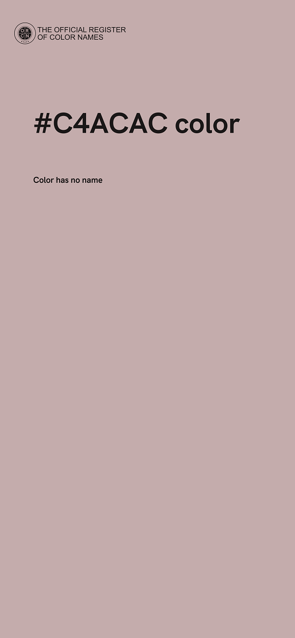 #C4ACAC color image