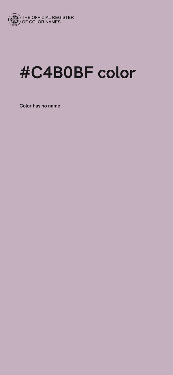 #C4B0BF color image