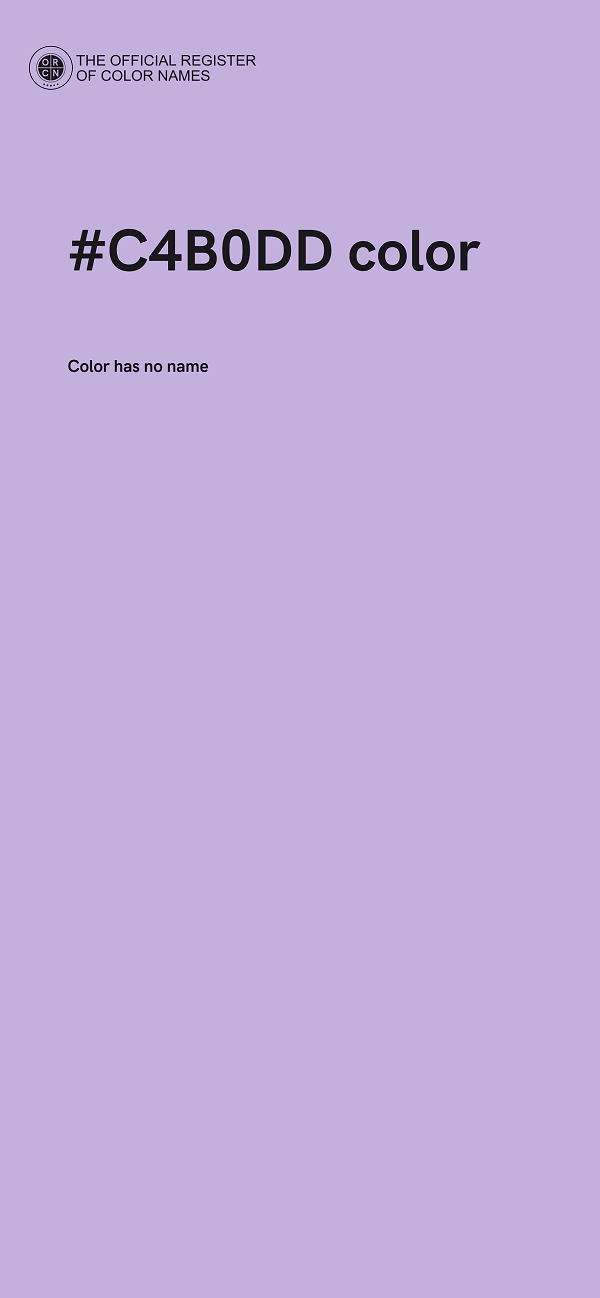 #C4B0DD color image