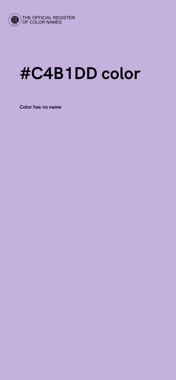 #C4B1DD color image