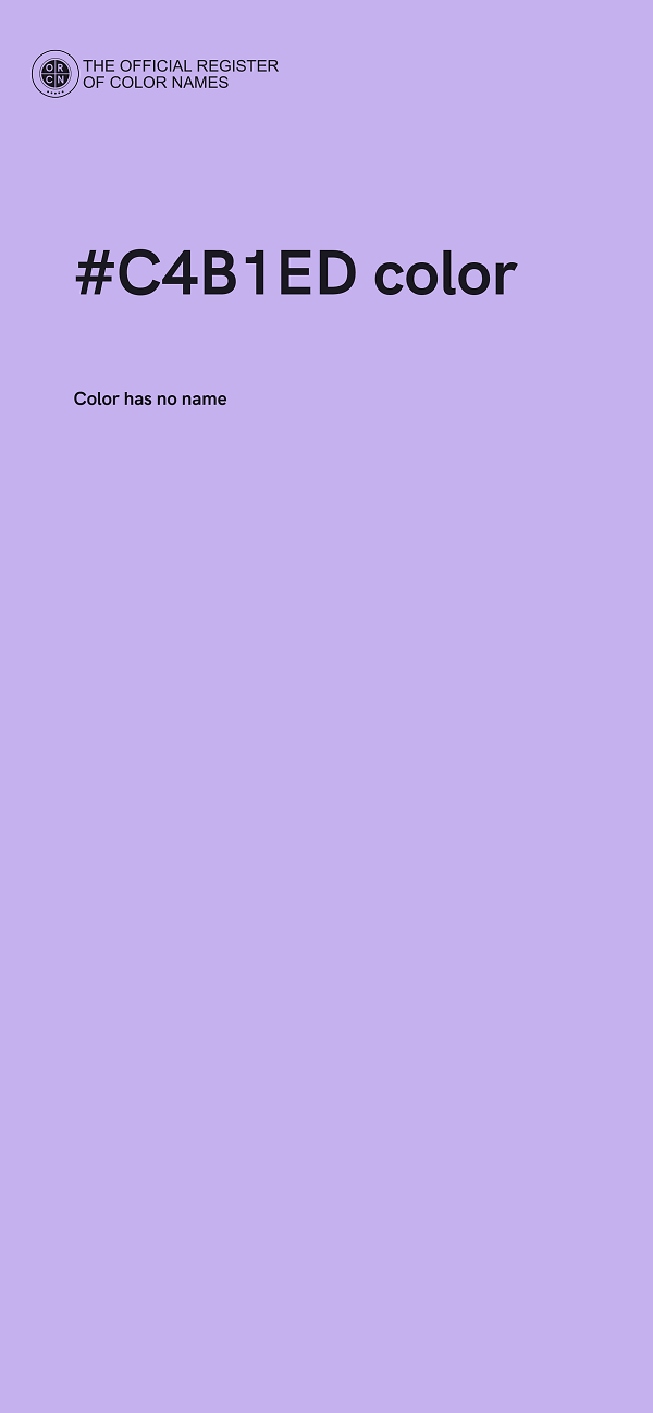 #C4B1ED color image