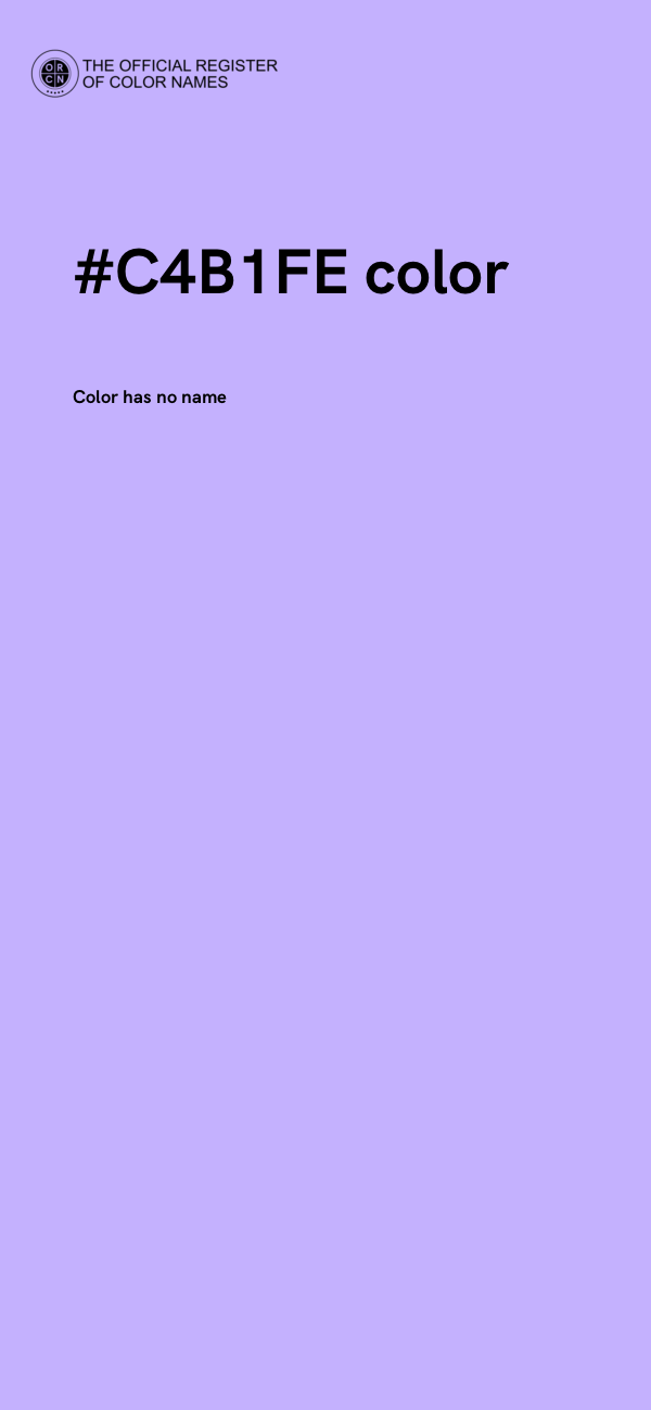 #C4B1FE color image