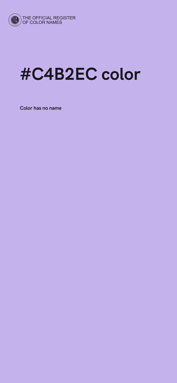#C4B2EC color image