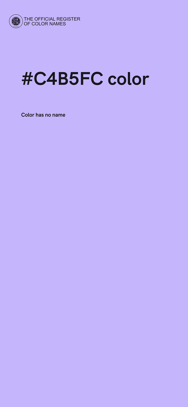 #C4B5FC color image