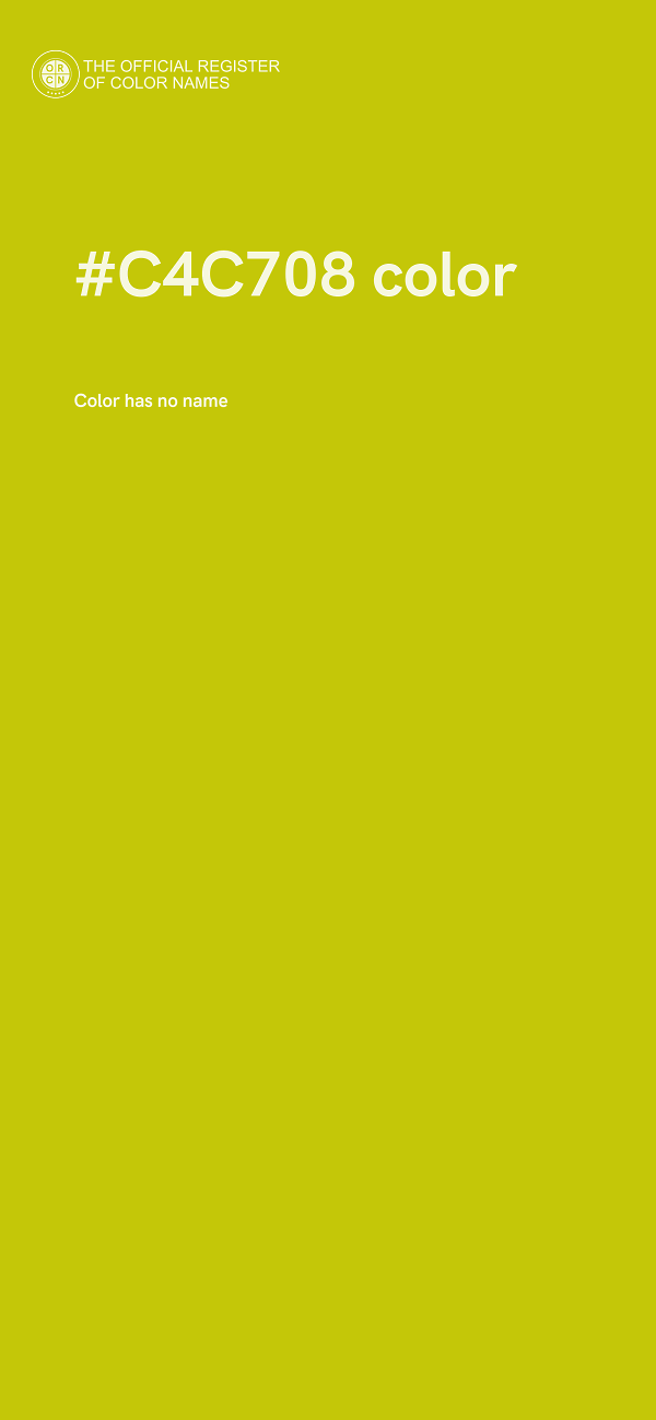 #C4C708 color image