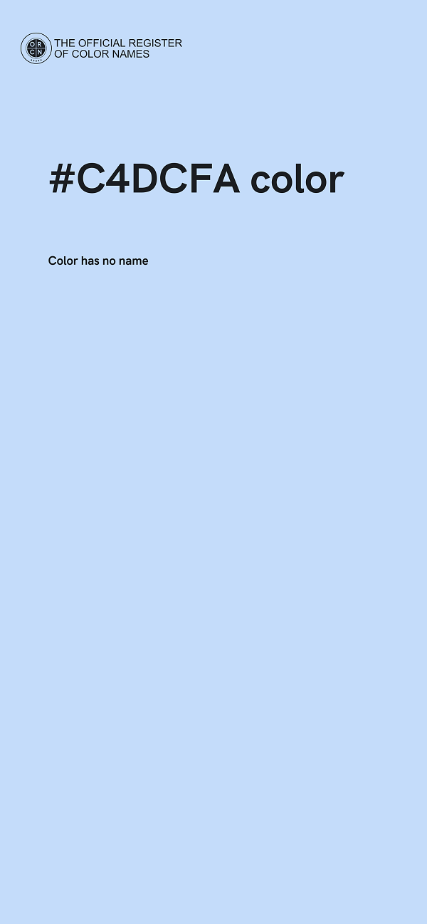 #C4DCFA color image