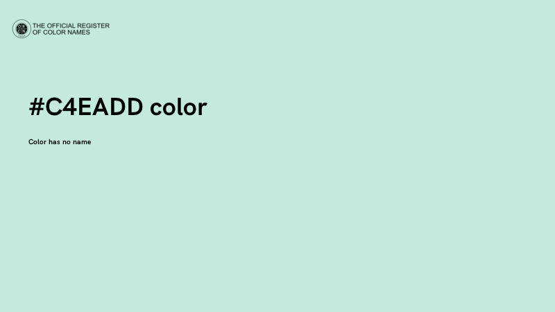 #C4EADD color image