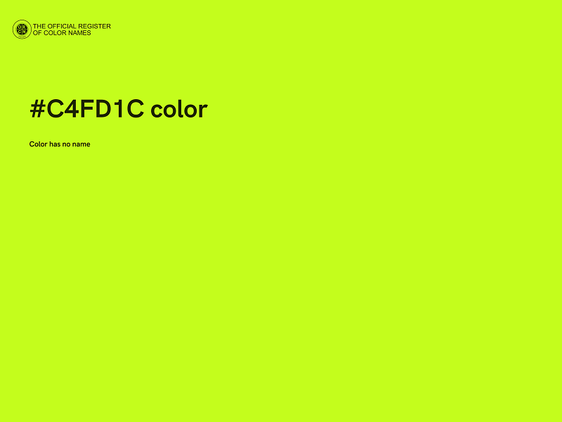 #C4FD1C color image