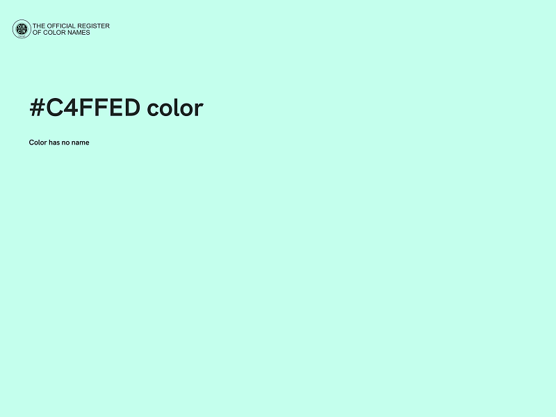 #C4FFED color image