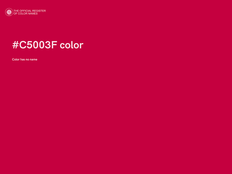 #C5003F color image