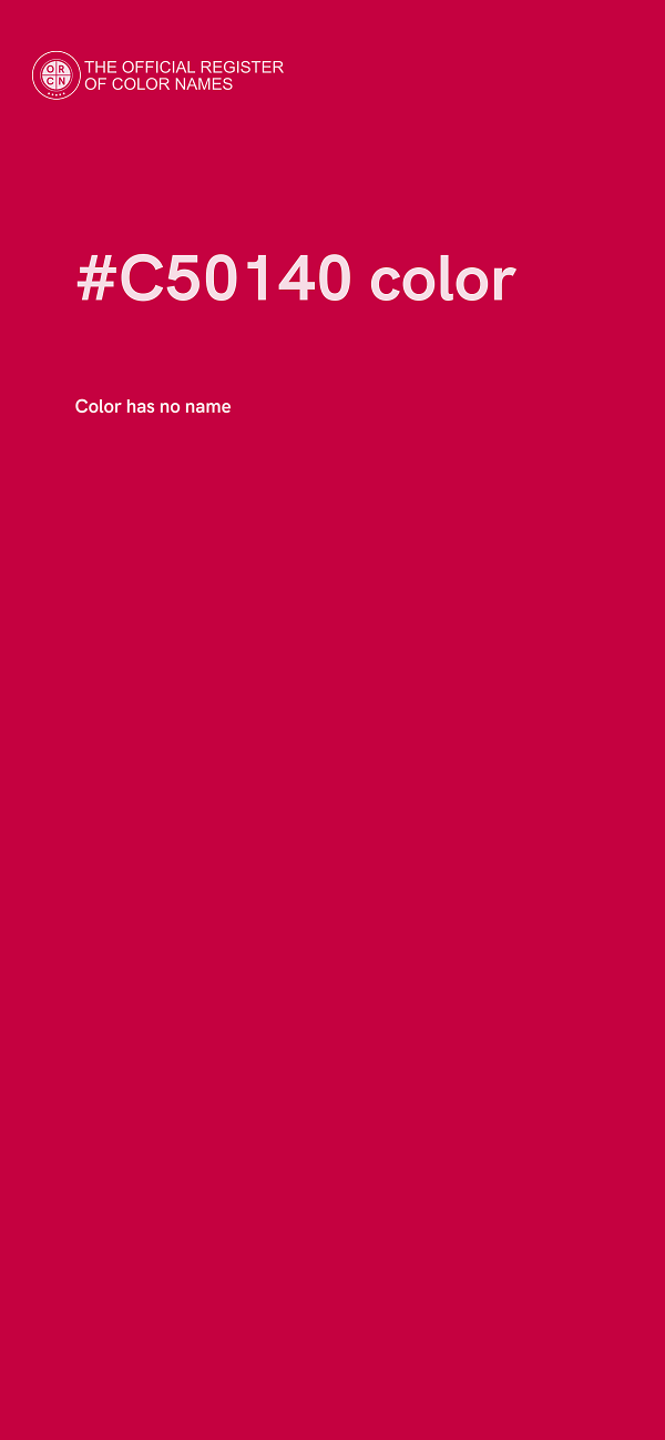 #C50140 color image