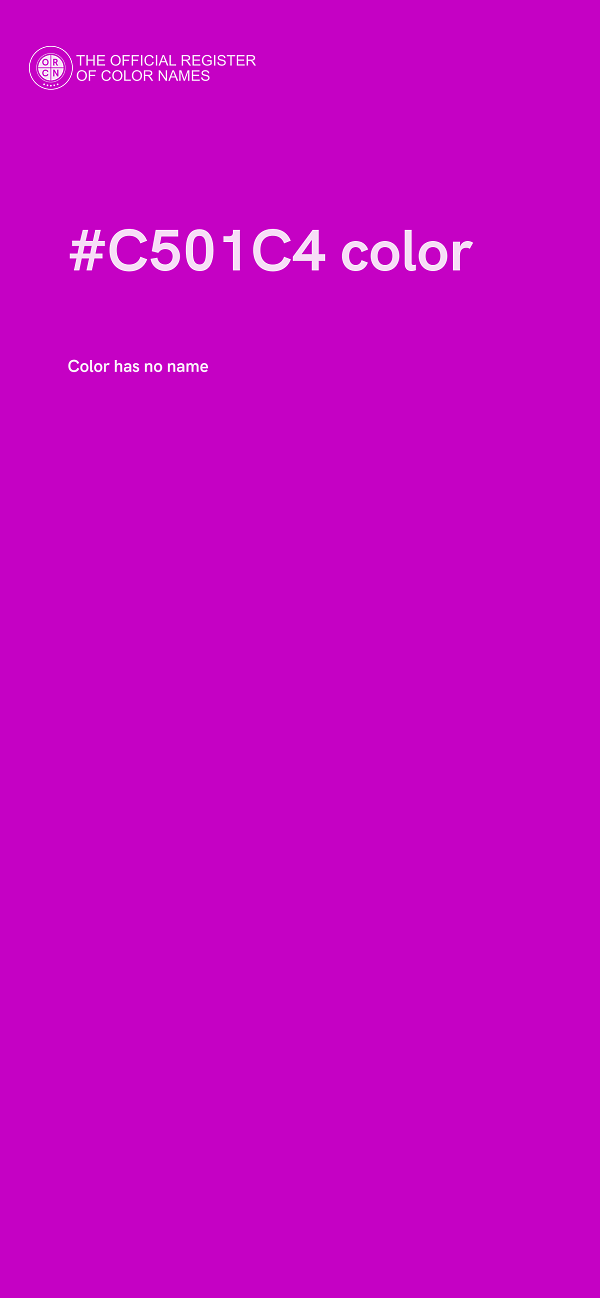 #C501C4 color image