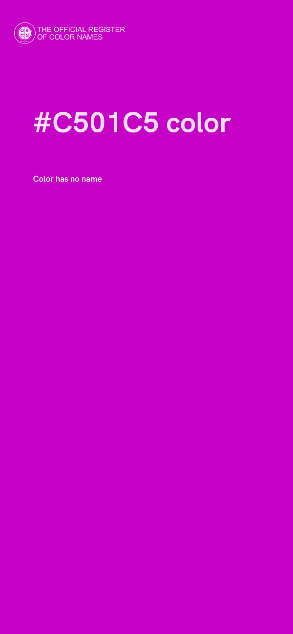 #C501C5 color image