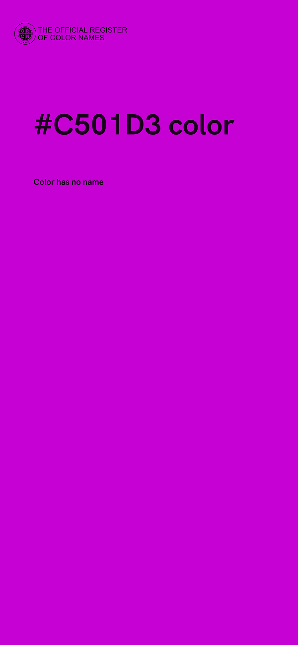 #C501D3 color image