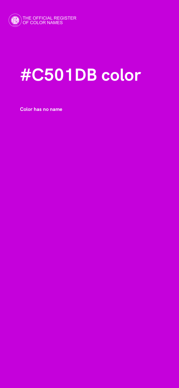 #C501DB color image