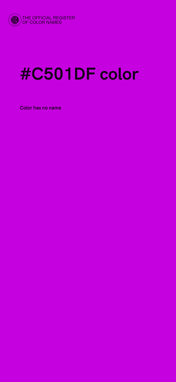 #C501DF color image