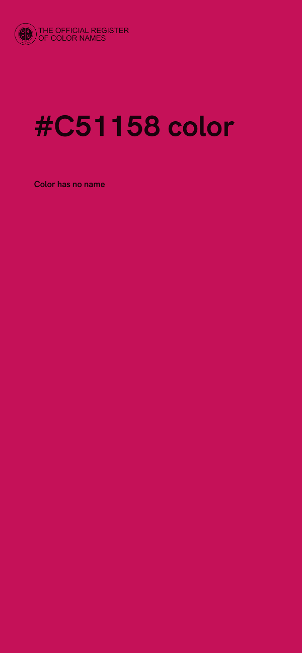 #C51158 color image